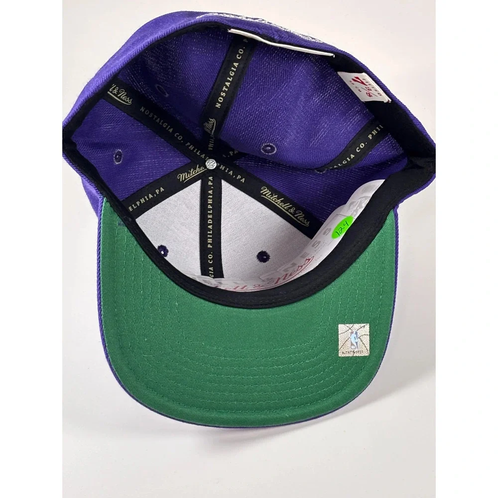 Mitchell & Ness Purple Phoenix Suns Hardwood Ground 2.0 Fitted Hat 7 3/8 New